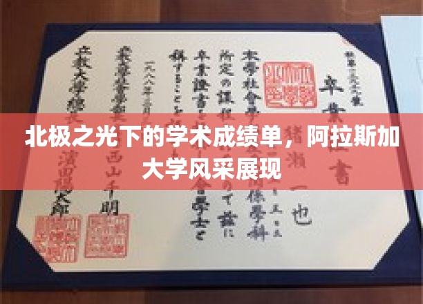 极地星辉映学府荣耀，阿拉斯加大学成就璀璨揭秘