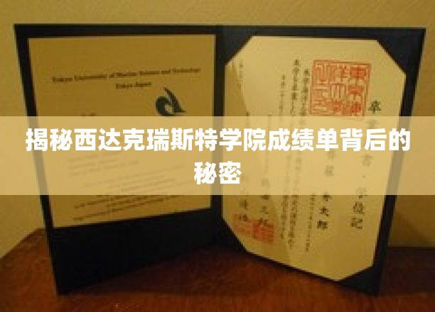 解码西达克瑞斯特学院成绩单的神秘面纱