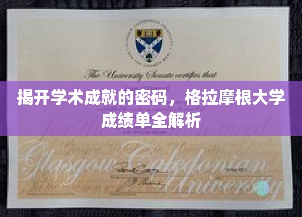 解码学术辉煌，揭秘格拉摩根大学成绩单背后的秘密