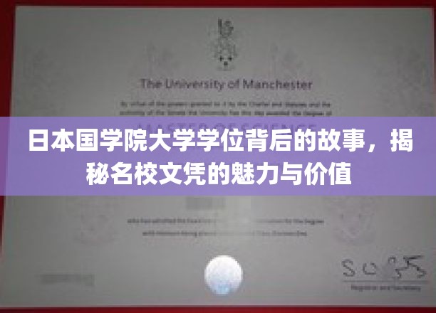 解码名校光环，日本国学院大学学位的传奇魅力