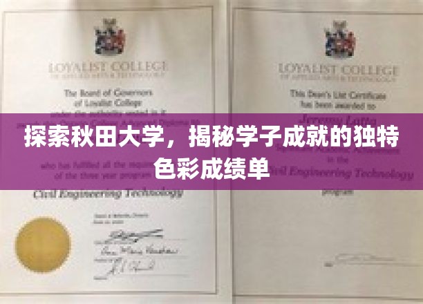 秋田学子风采录，走进秋田大学，探寻非凡成就的奥秘