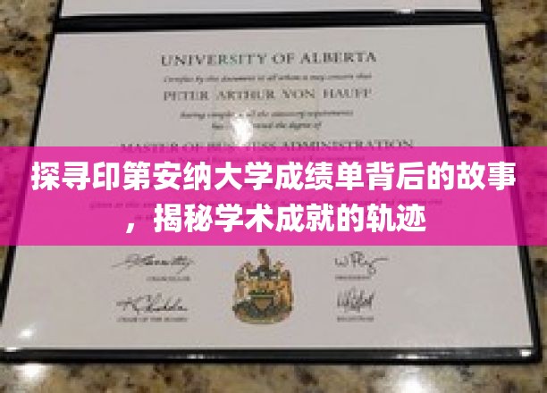 解码印第安纳大学成绩单，探索学术成就的非凡轨迹