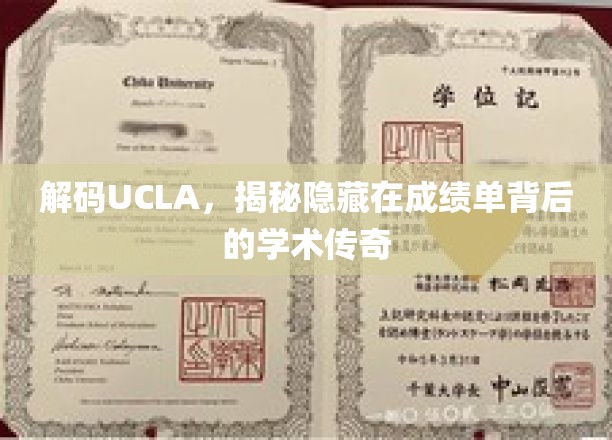 解锁UCLA秘境，探寻成绩单背后的学术奥秘